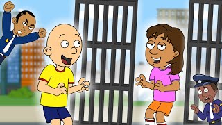 Caillou Gets Dora Out Of The Jail/Grounded BIG TIME