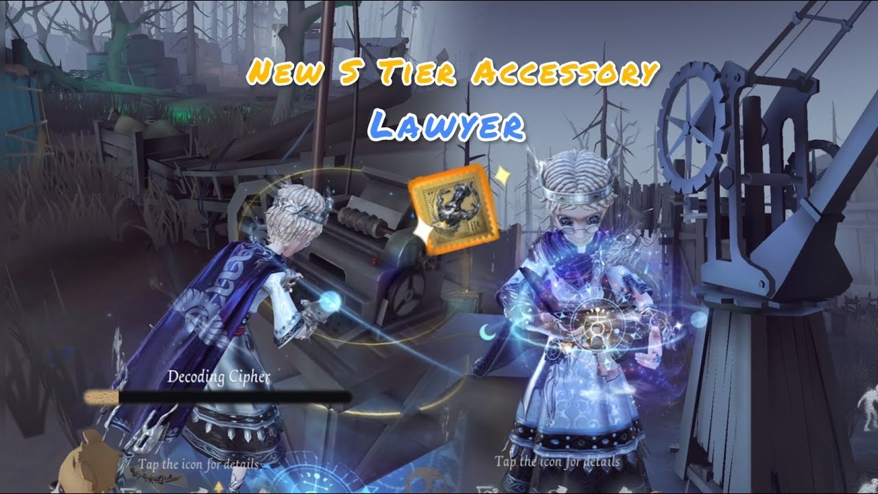 Identity V | Lawyer Very First Amazing S Tier Accessory!! Or SS Tier!? “Seal of Infamy” !