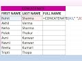 "Today we will learn how to use the Concatenate formula in MS Excel.#excel#education#computercourses