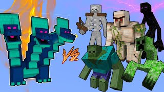 Hydra Vs. Mutant Monsters in Minecraft