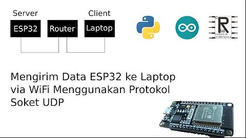Panduan Praktis: Komunikasi ESP32 ke Laptop via WiFi dengan Socket Server