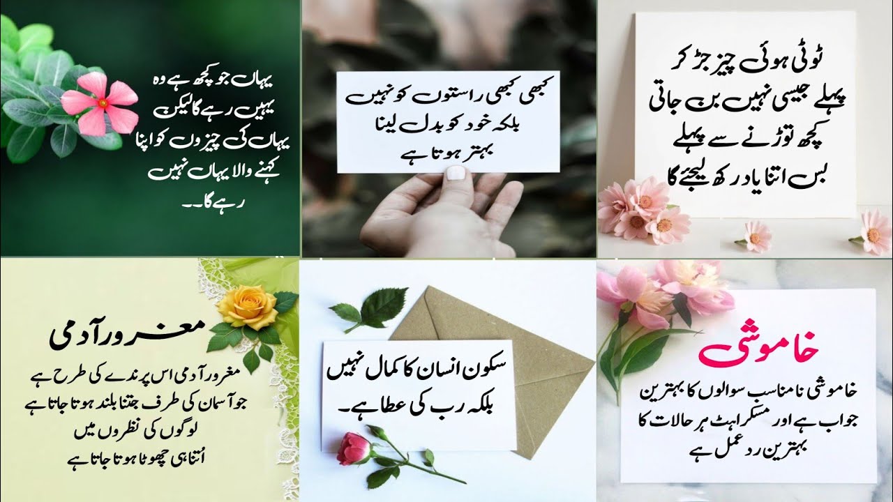 Best Urdu Quotes  | Urdu Islamic Quotes| achi baatien|achi baatien in Urdu  |aqwal e zareen