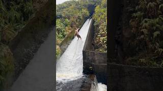 Illegal Water Slide in Hawaii 💯🏴‍☠️🏝️ #WhiteRoad #BigIsland #Hiking