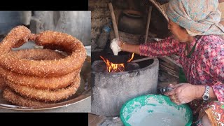 SELROTI made by Mother (in law) / How to make Selroti / NepaliMom Vlogs
