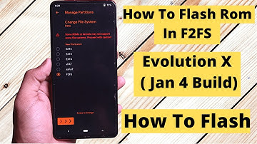 Evolution X 6.0 Jan 4 Update | How To Install In F2FS | Super Smooth