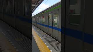 東武アーバンパークライン10030型春日部駅7番線発車シーン