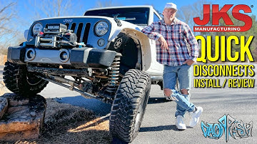 Jeep snelkoppeling stabilisatorstang eindverbindingen - JKS stabilisatorstang ontkoppelingen JK