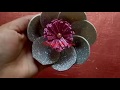 DIY how to make glitter paper rose flower, easy flower making