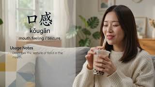 Chinese Phrase of the Day: 口感 (kǒugǎn) ｜ Texture as Pure Joy! screenshot 4