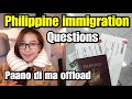 PHILIPPINE IMMIGRATION QUESTIONS for first time Au Pairs + Na Random check ako!  |Vlog #18