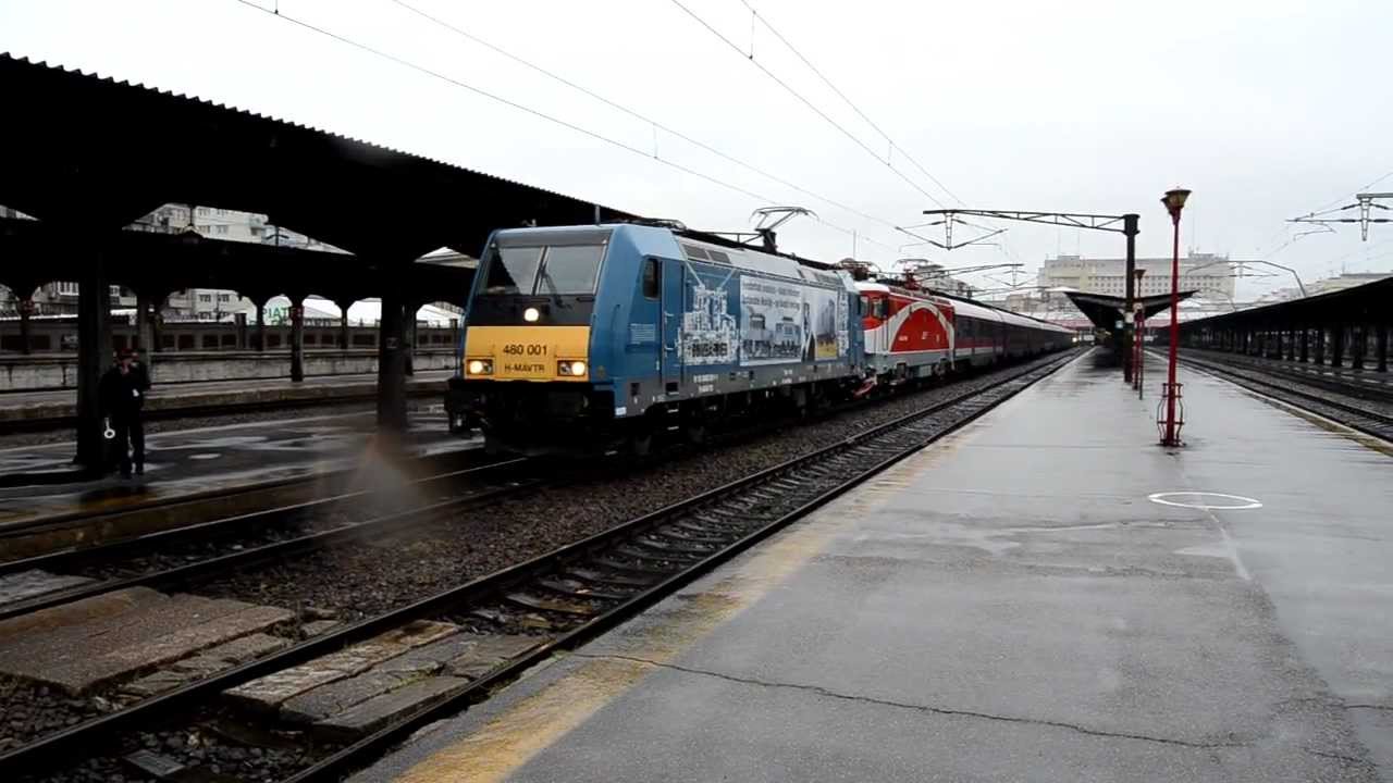 Locomotiva MAV 480-001-1 in teste cu IR 1582