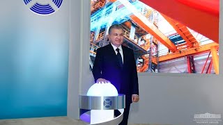 Шавкат Мирзиёев дал старт работе металлургического завода в Ташкенте