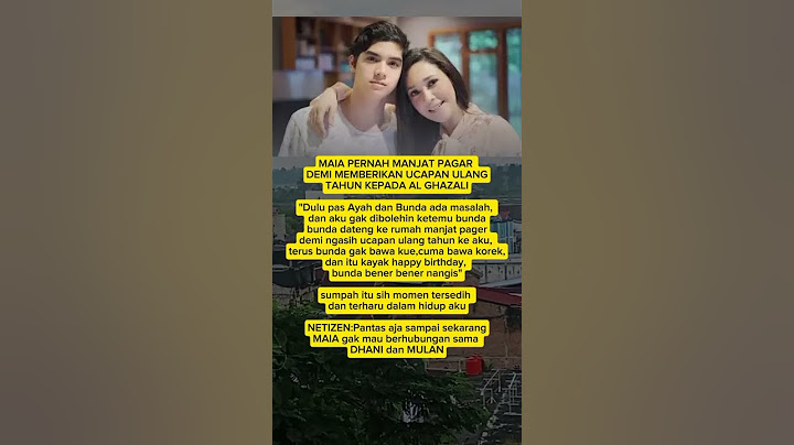 Bunda maia pernah manjat pagar demi al ghazali #trending #shorts #selebriti #artist
