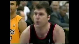 Sabonis vs Lakers 2001 Playoffs (Game 2)