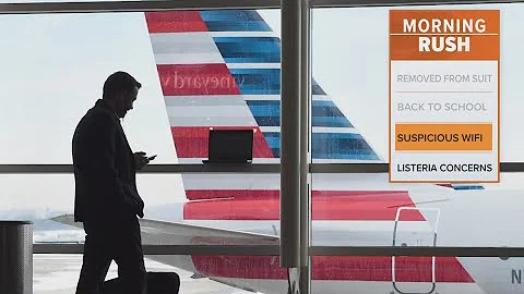 American Airlines flight delayed after discovering suspicious WiFi name