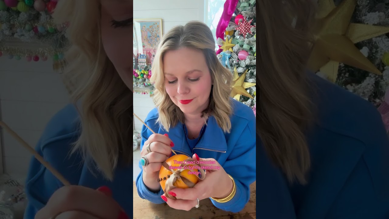 Day 5 of Nostalgic Craftsmas: Orange Pomanders