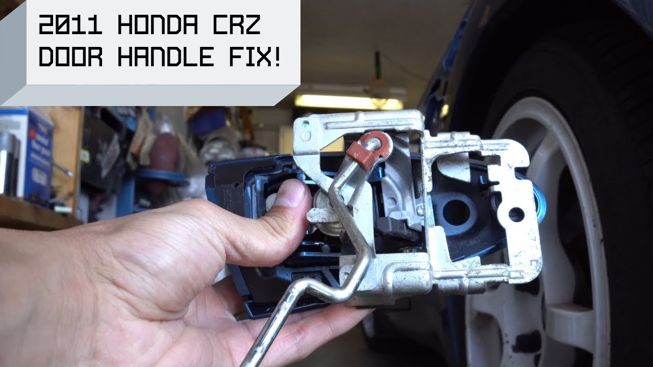 Eg Honda Civic Del Sol Door Handle Fix Youtube