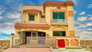 7 Marla Brand New Spanish House for Sale with Luxury interior & home design & house map & House Plan