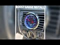 MK4 GOLF GTI BOOST GAUGE INSTALLATION