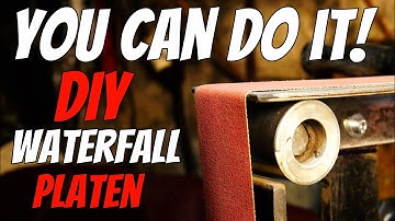 I Made a DIY Waterfall Platen for My 2x72 Belt Grinder