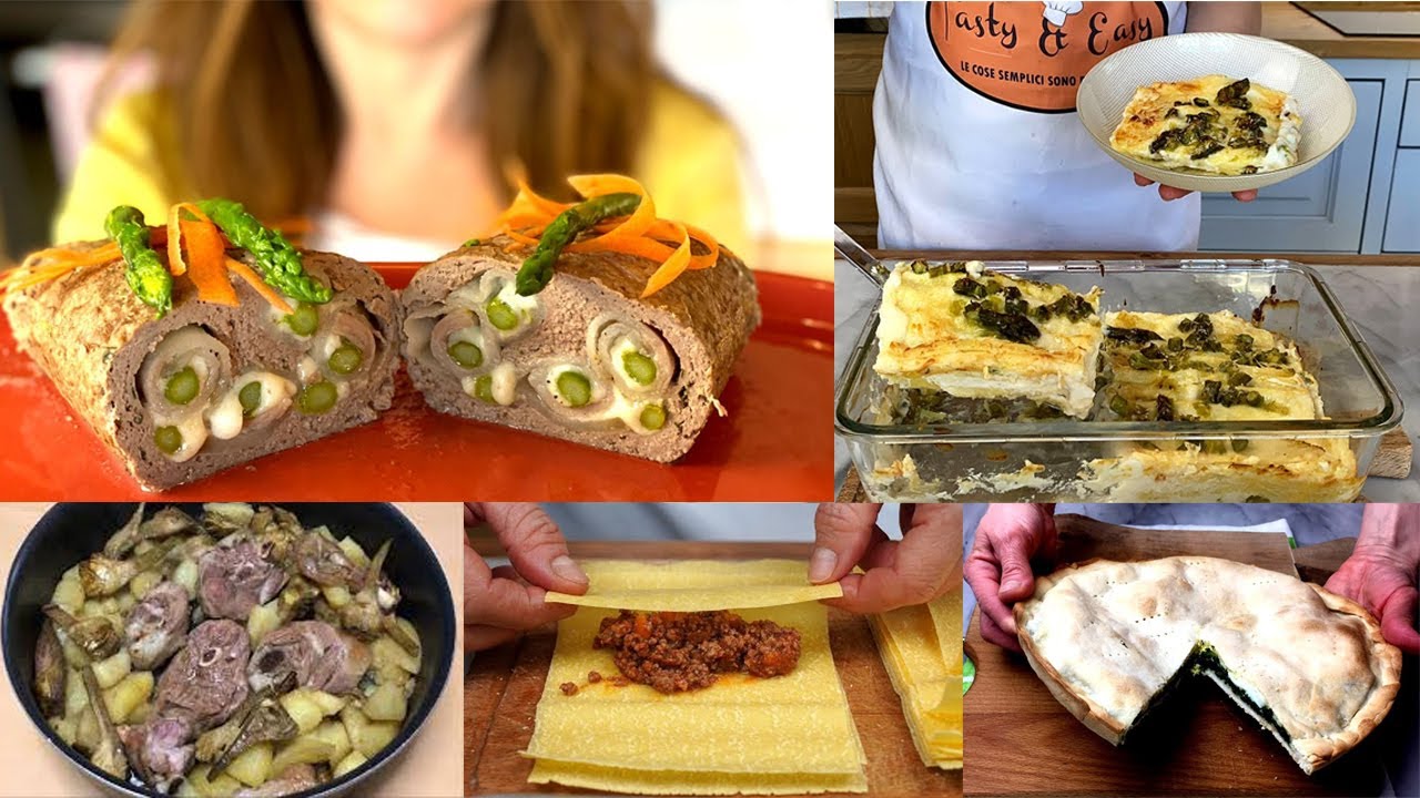 5 IMPERDIBILI Ricette Per il Menù di Pasqua Facili e Gustose