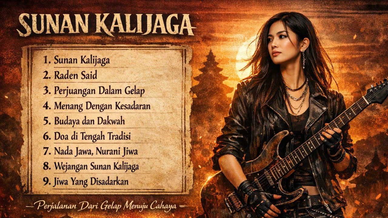 SUNAN KALIJAGA 🔥 Metal Rock Religius Penuh Makna | Album Konsep 2026