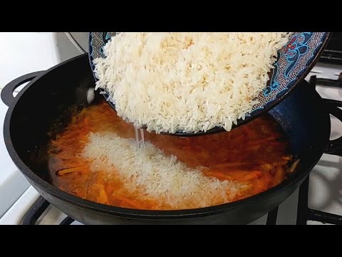 Узбекское блюдо Шавля. (Жидкий плов) для меня вкуснее, чем плов