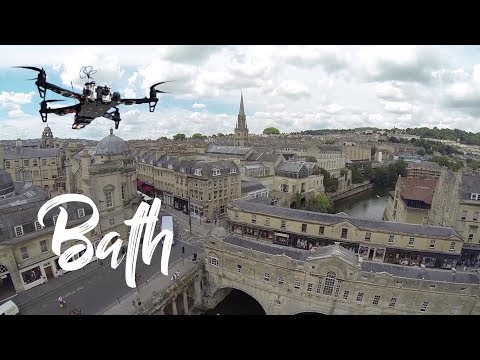 Видеоролик: Мост Палтни — съемка с воздуха