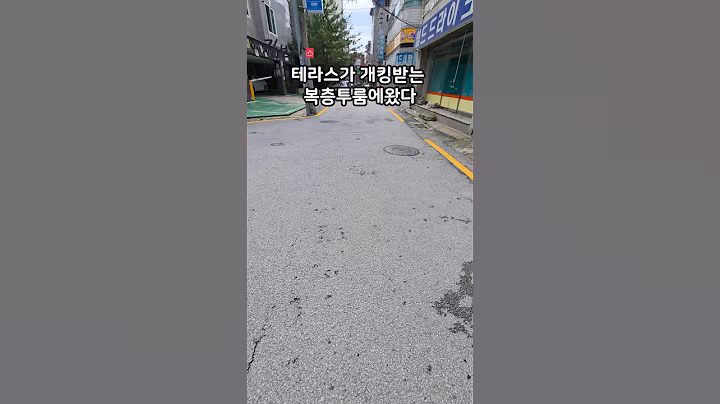 테라스가 개킹받는다는 복층투룸 #원평동