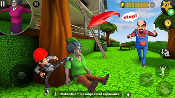 troll Miss T so funny everyday in Scary Teacher 3D (android, ios) part 1322