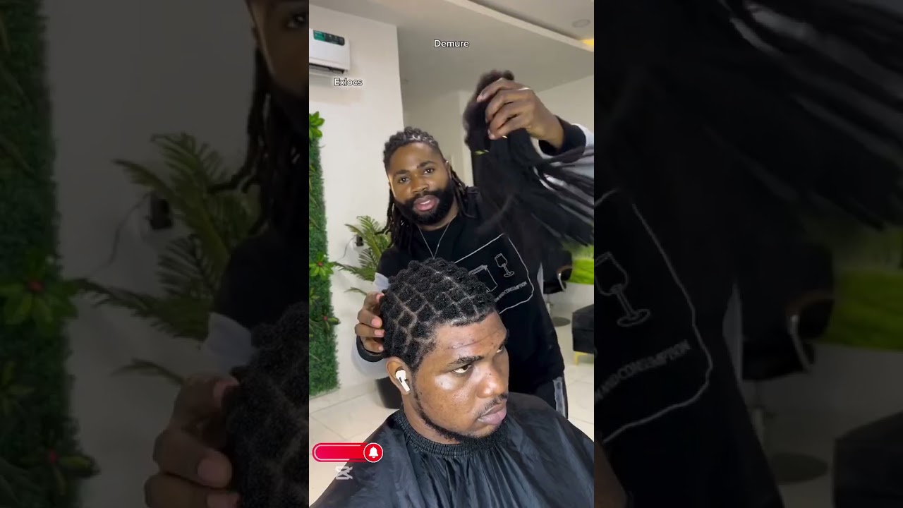 Men's Dreadlocks Starter: 2-Strand Twist Extensions! 💯🔥