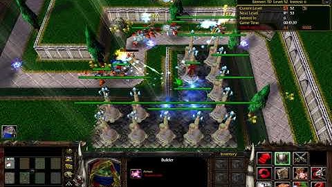 Warcraft III Element TD 4.3 Light, Nature, Fire (Light Focus)