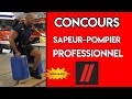 Nouveau concours de sapeurpompier professionnel