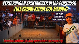 AKSI KELINCI 55 JUTA IVENT BERGENGSI DI LAP DORTUDOR SAMPANG || FULL BABAK KEDUA GOL MENANG..!!! 