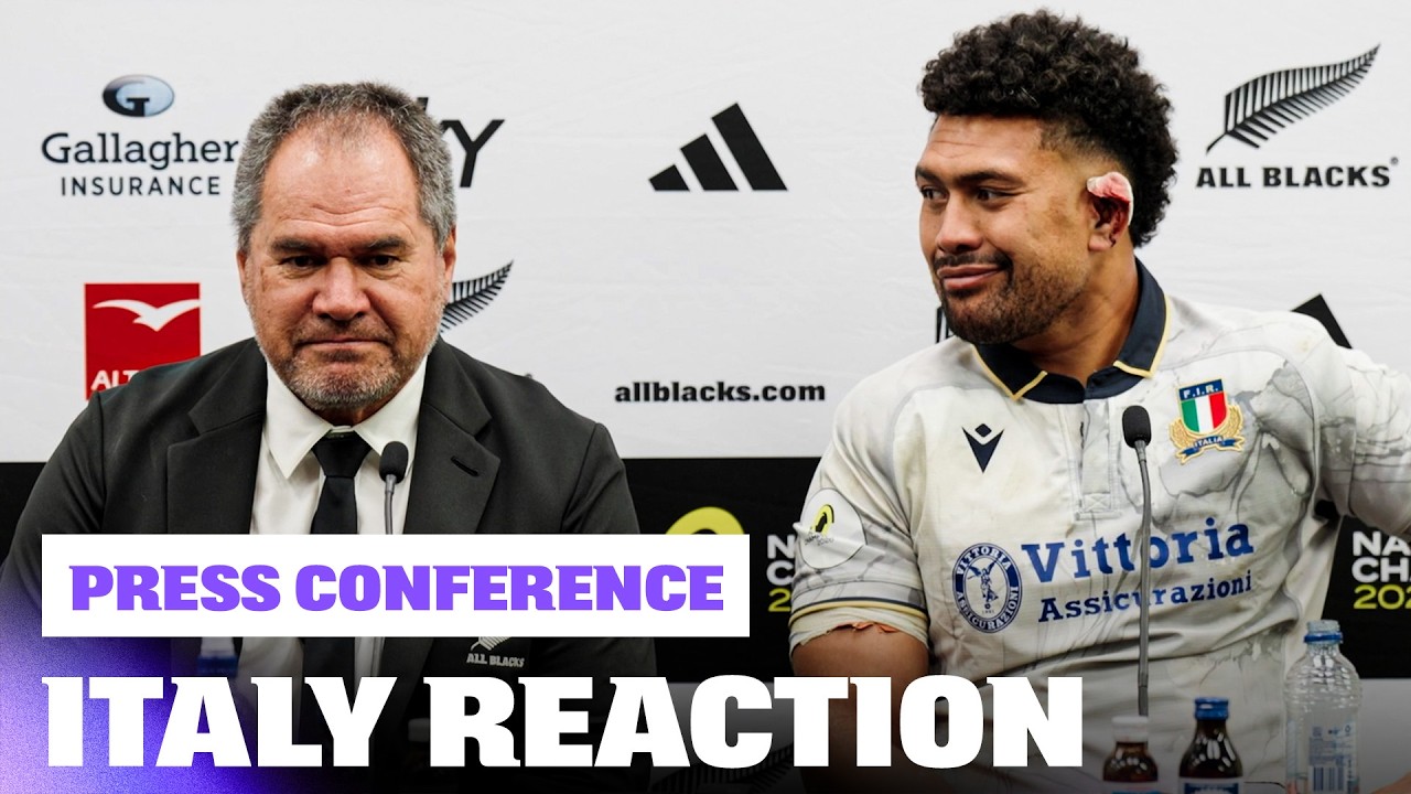 All Blacks instant reaction after clash with Italy | Press Conference (Wellington)