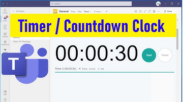 How To Add Timer Countdown To Teams | How to Add Stopwatch to Teams | Timer for Microsoft Teams