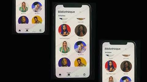UX/UI MUSIC APP PROTOTYPE ON PROTOPIE