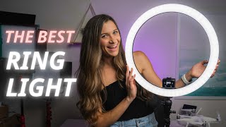 Neewer Ring Light 18" (Review + Setup) | BEST RING LIGHT 2022 for making videos! screenshot 5
