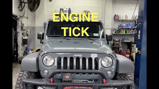 How to fix Pentastar Engine tick Jeep 3.6L "SHORT CUT"