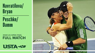 Navratilova/Bryan vs. Peschke/Damm Full Match | 2006 US Open Final