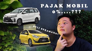 Pajak Mobil 0% (NOL PERSEN)??!! YUK kita KUPAS TUNTAS