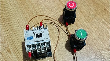 การต่อวงจรค้างสถานะของแมกเนติก ด้วยพุชบัสตอนสวิตช์