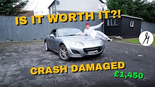 Buying From Copart - CRASHED Mazda MX5 NC Category-S (Part 1)