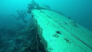 Truk Lagoon Airplane Wrecks Betty and Emily