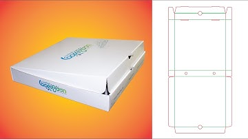 How to Make Pizza Box Diecut / Dieline on Adobe Illustrator Tutorial in Hindi Urdu