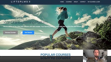 WordPress Online Course Theme| LifterLMS LaunchPad Theme Tour