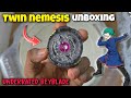twin nemeisis beyblade unboxed review | underrated beyblade