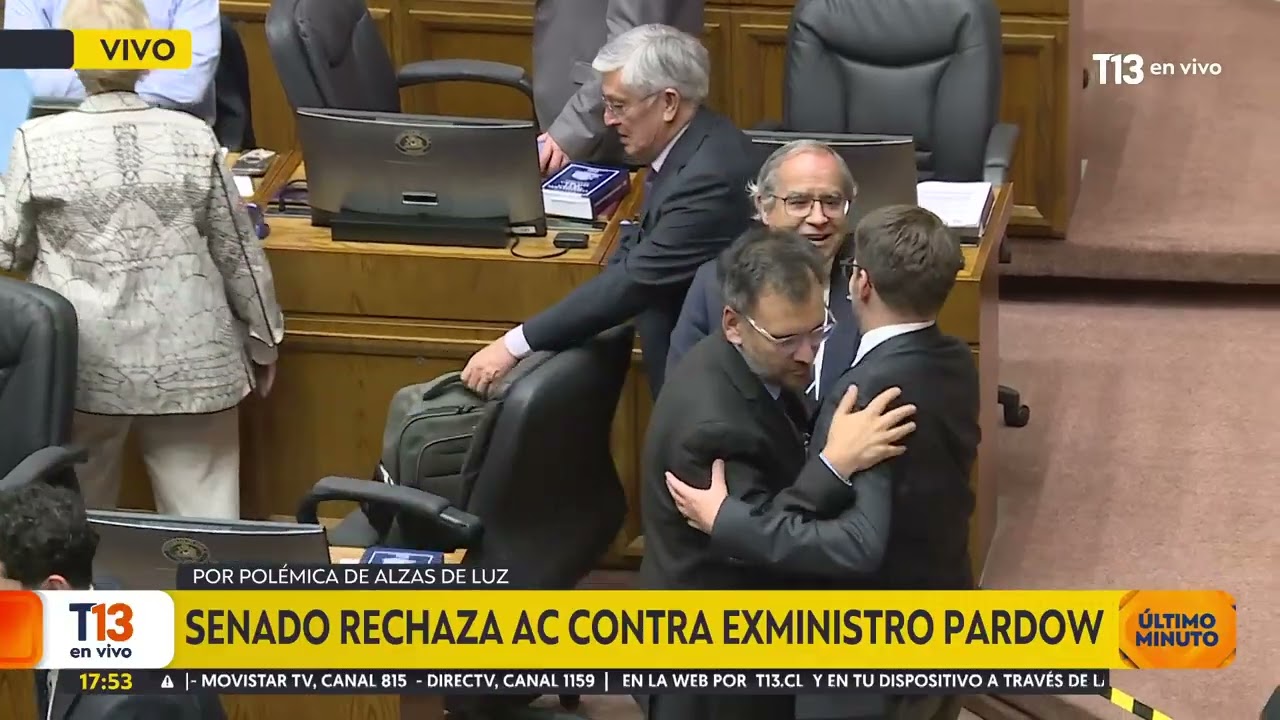 Senado rechaza acusación constitucional en contra del exministro Diego Pardow