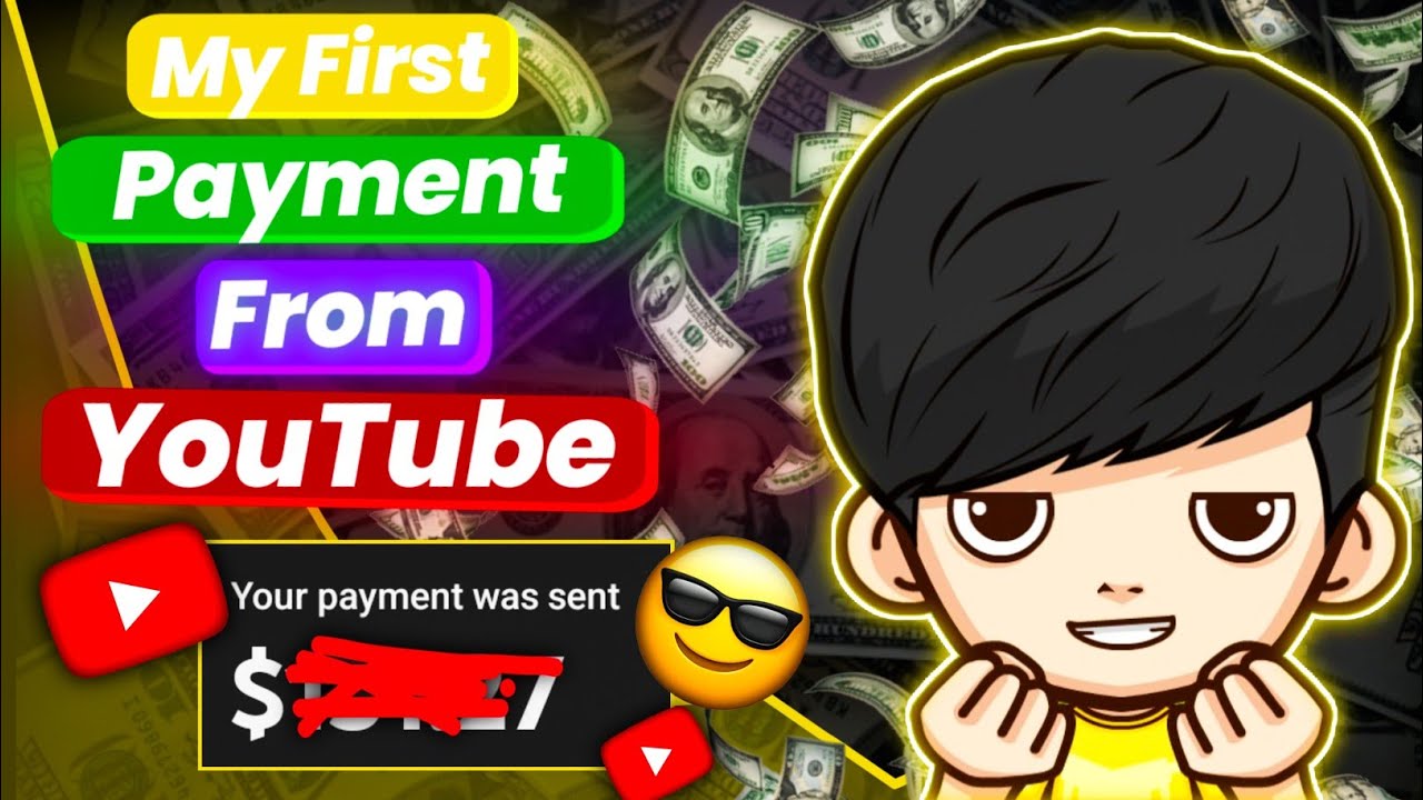 😍 My First Payment From YouTube ? 