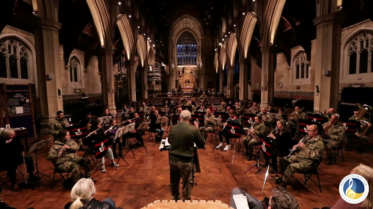 British Army Band Music Day - You Can't Stop The Beat - YouTube